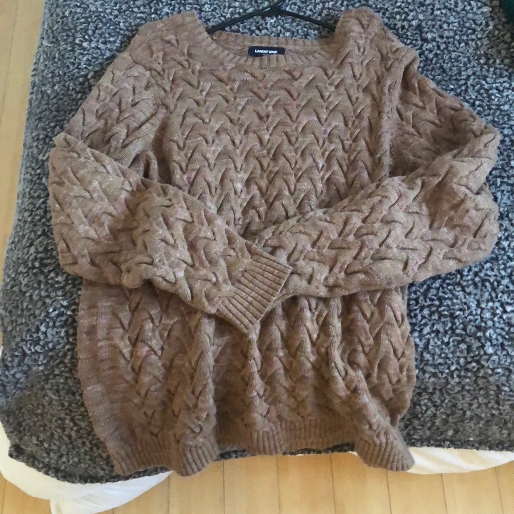 Brown oversized sweater